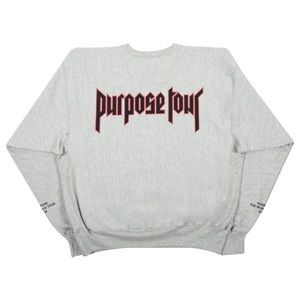 Staff Stage Crewneck Sweatshirt 
Justin Bieber